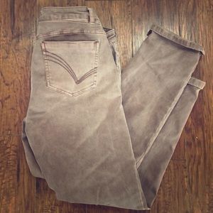 Democracy jeans. Size 8. Brown loose fit.